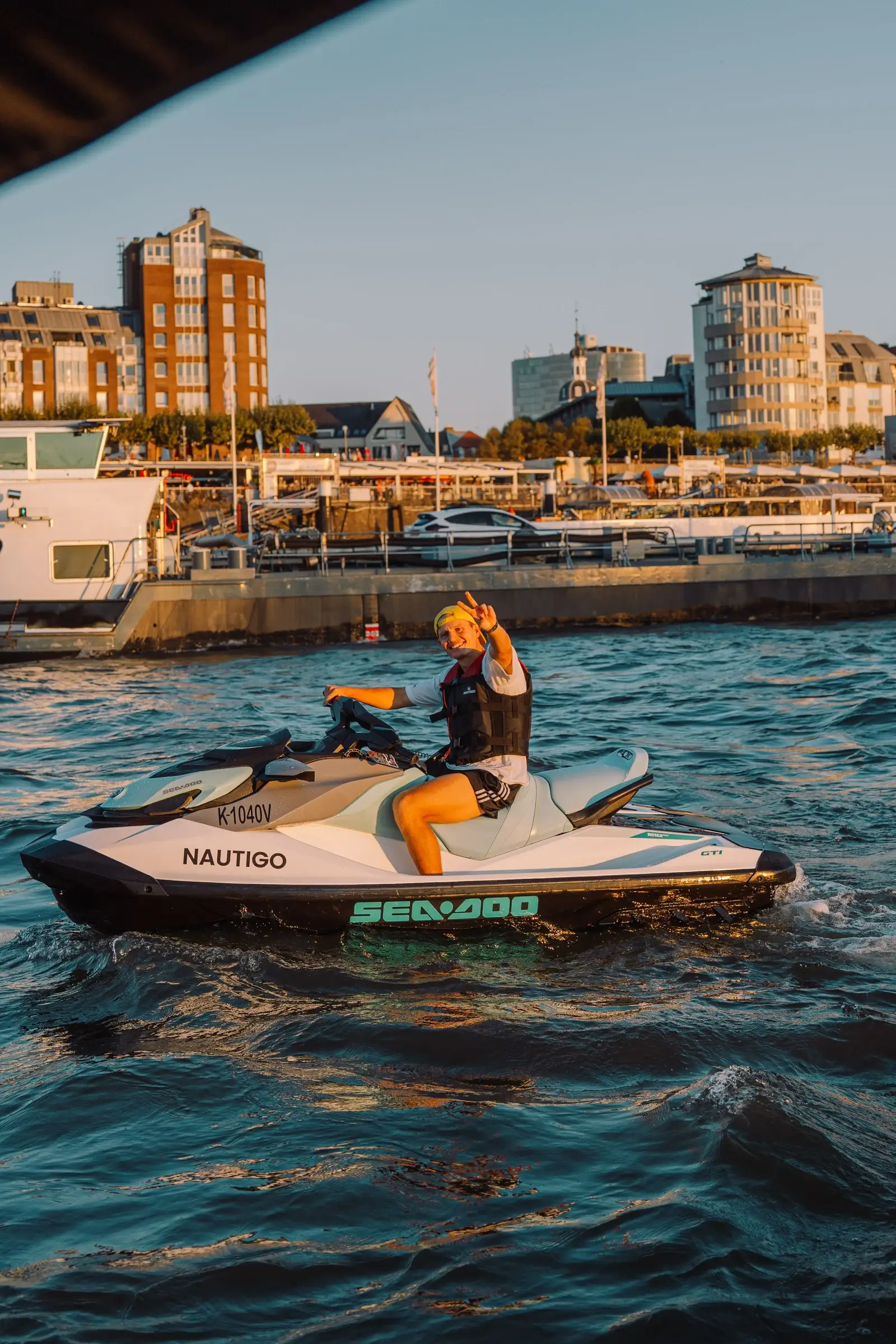Sea-Doo GTI 130 in the harbour