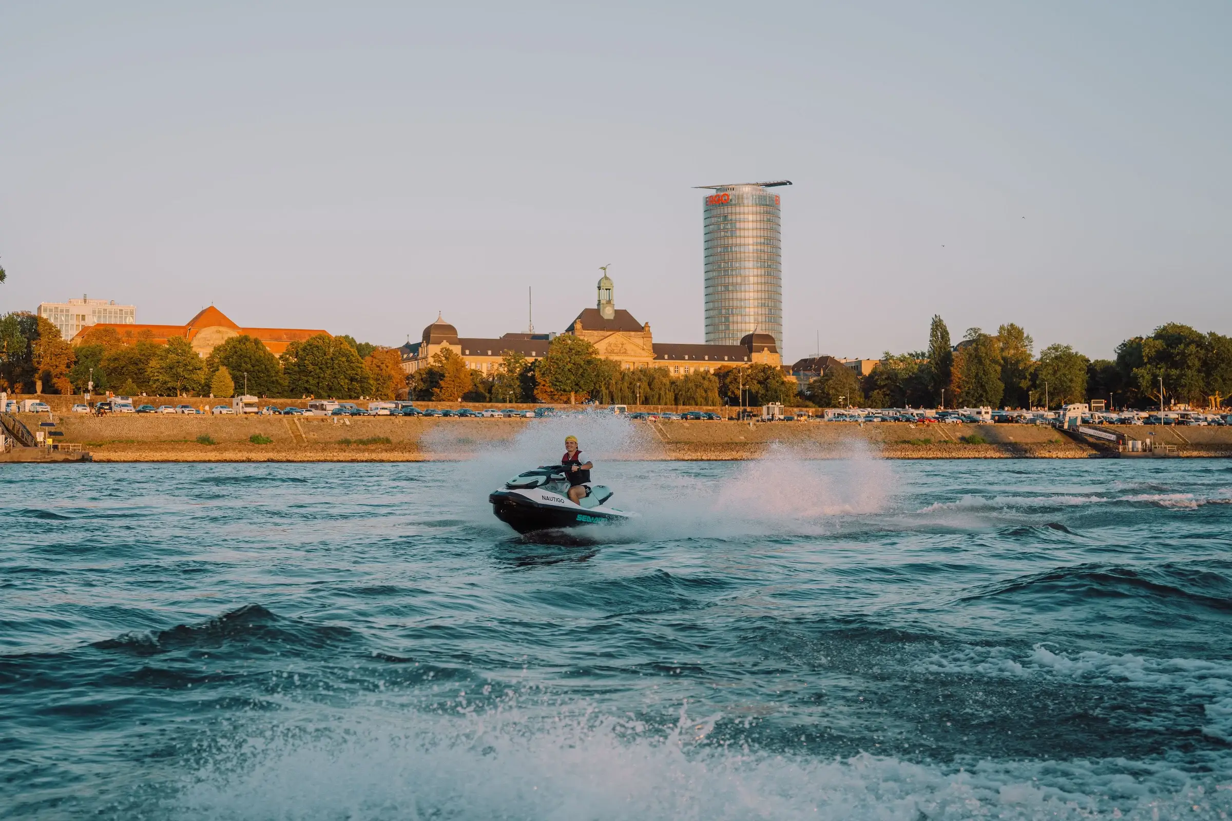 Sea-Doo GTI 130 on the Rhine