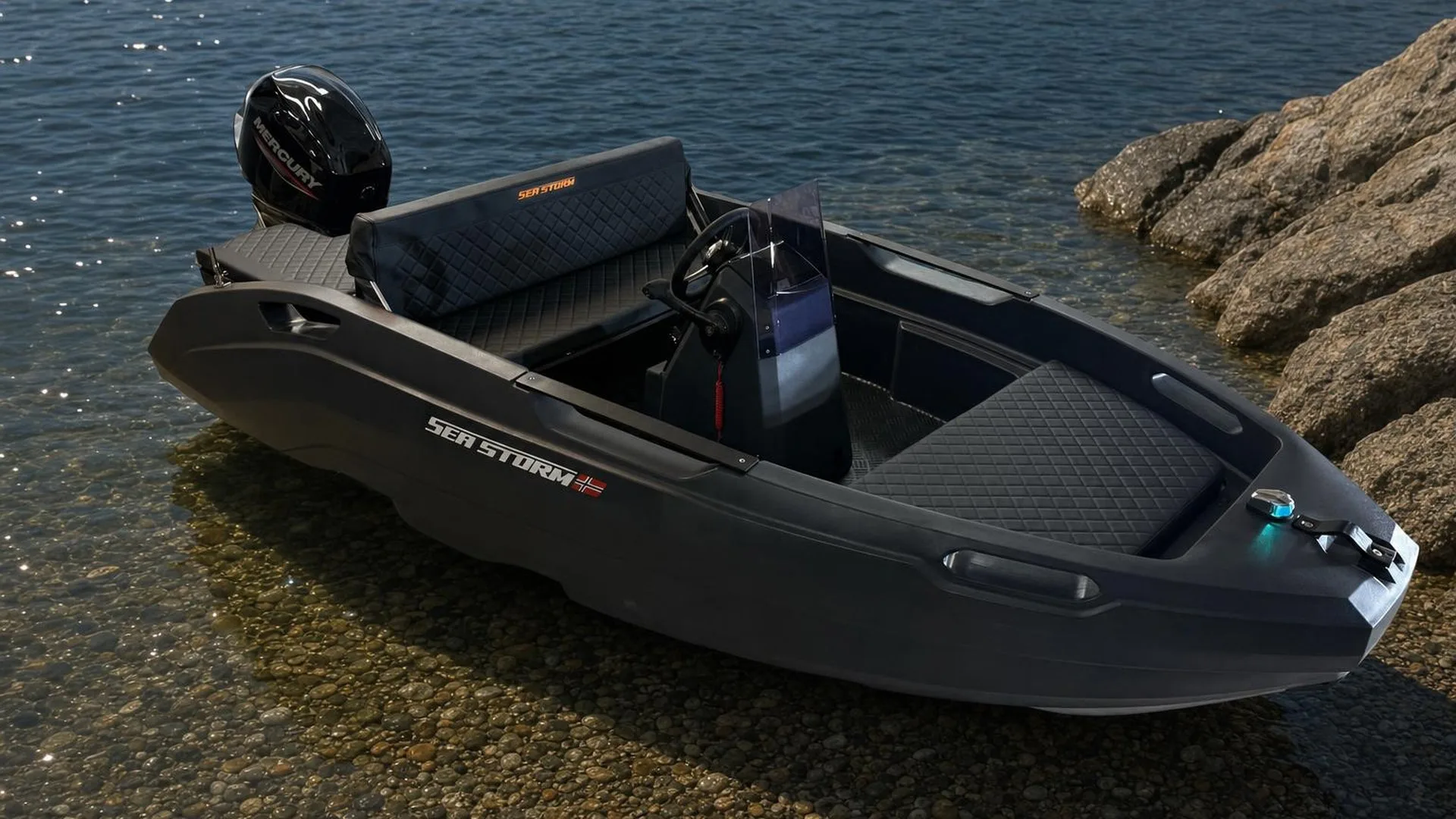 SeaStorm 13s – side view (Anthracite)